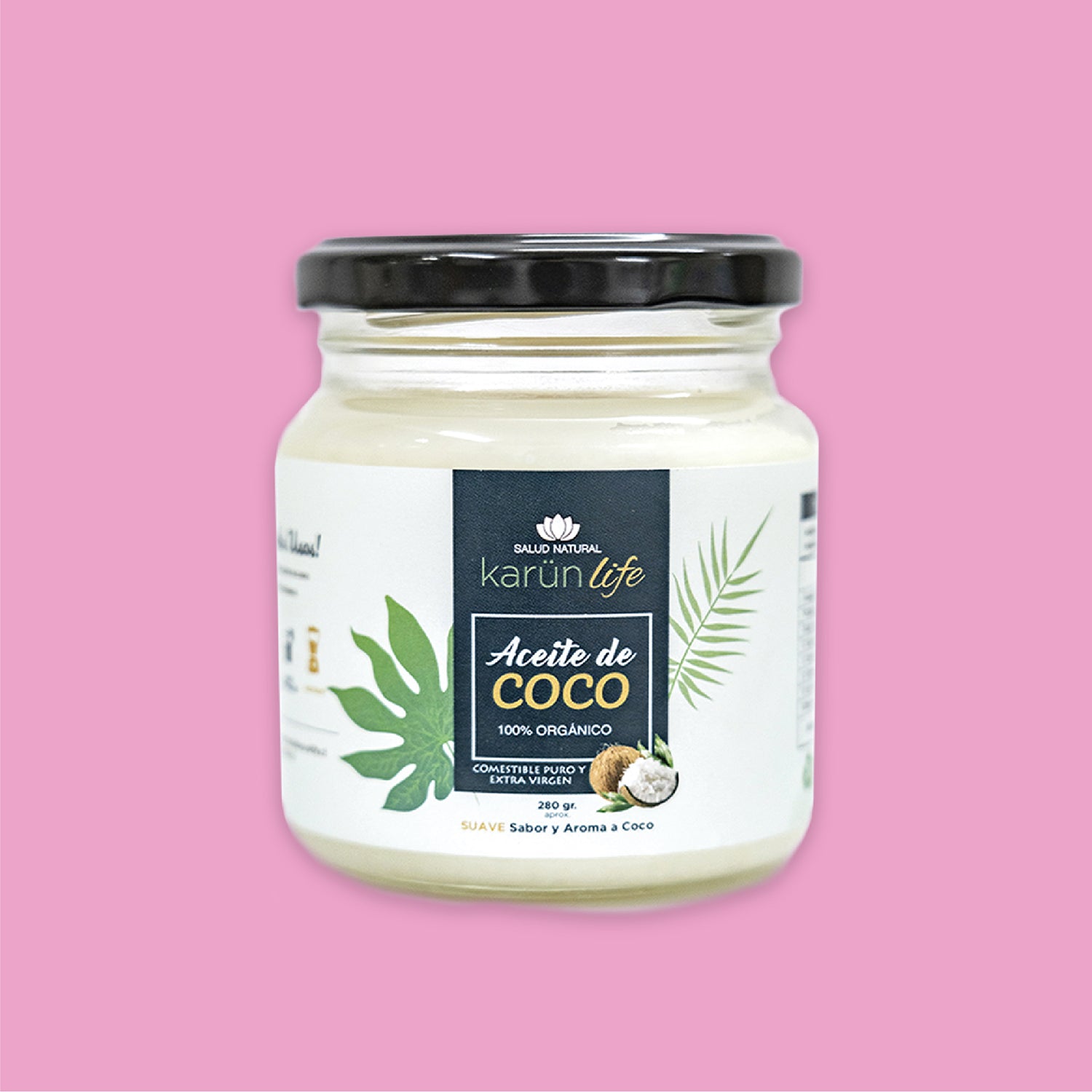 Aceite de Coco orgánico 400 ml - salud sabor