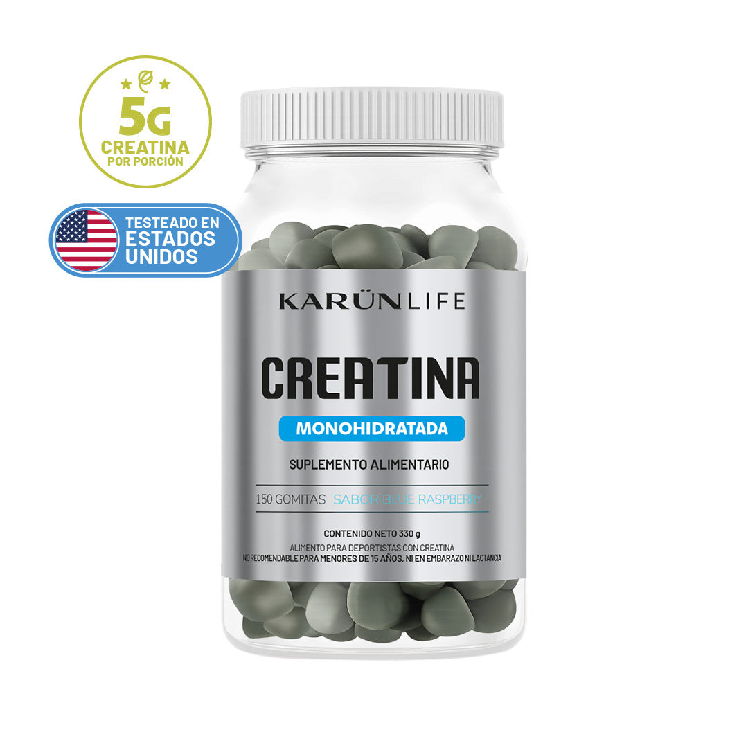 Creatina Monohidratada Pura En Gomitas 150 Unidades