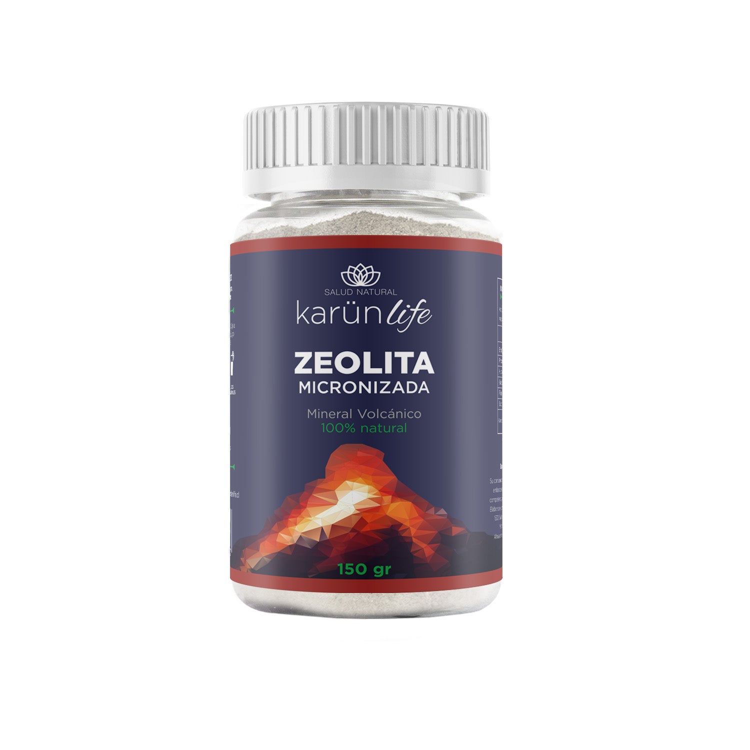 100 cápsulas de zeolita orgánica, zeolita Y