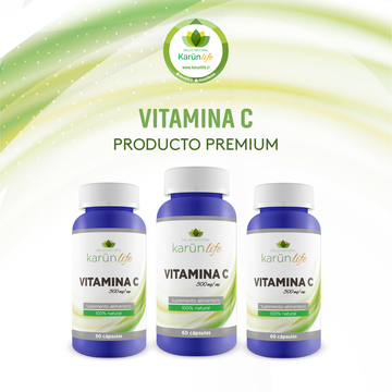 Pack 3 Vitamina C 60 cápsulas | Karun Life