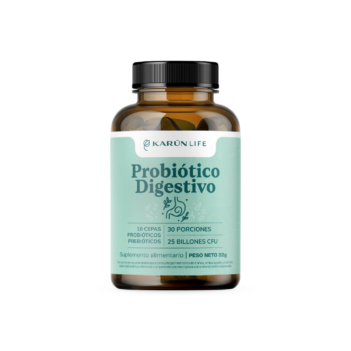Probiótico Digestivo 60 Cápsulas