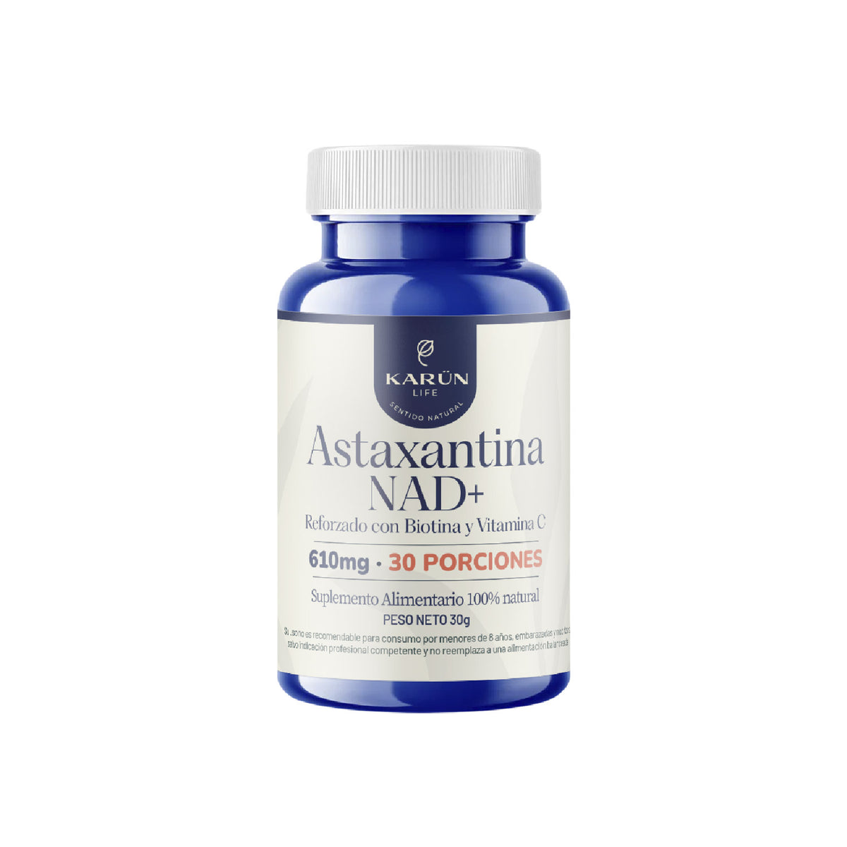 Astaxantina + NAD+ 60 Cápsulas