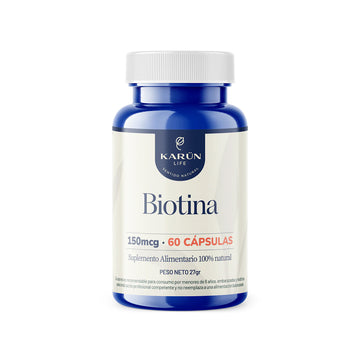 Biotina 150mcg 60 cápsulas