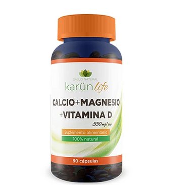 Calcio + Magnesio + Vitamina D 90 Capsulas