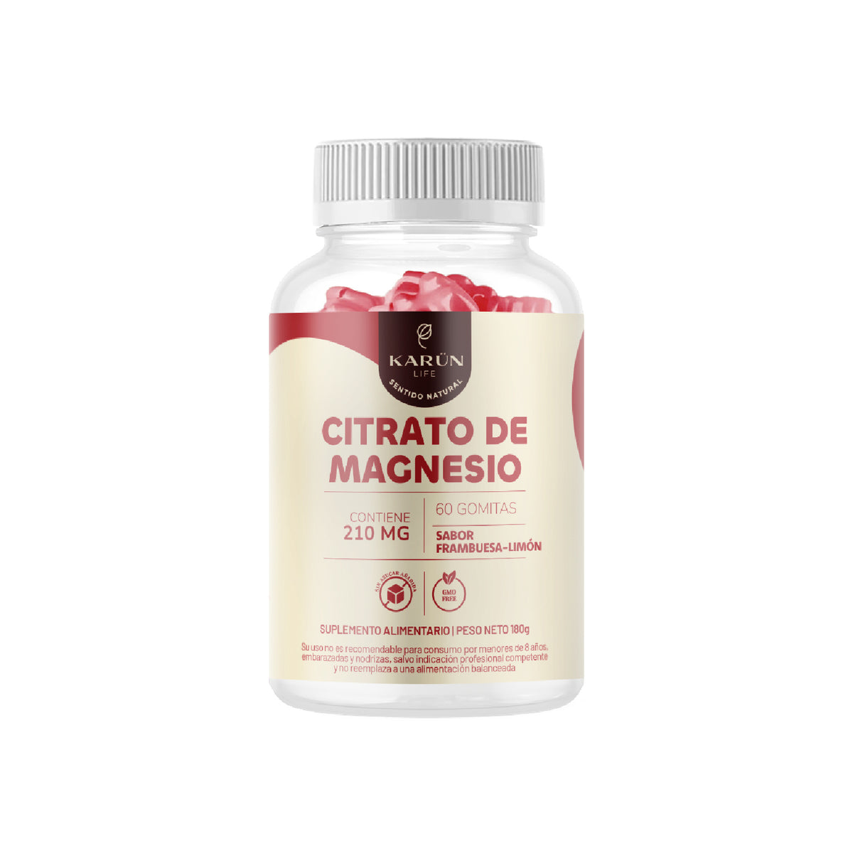 Citrato de Magnesio 400mg (60Cap) Karün Life