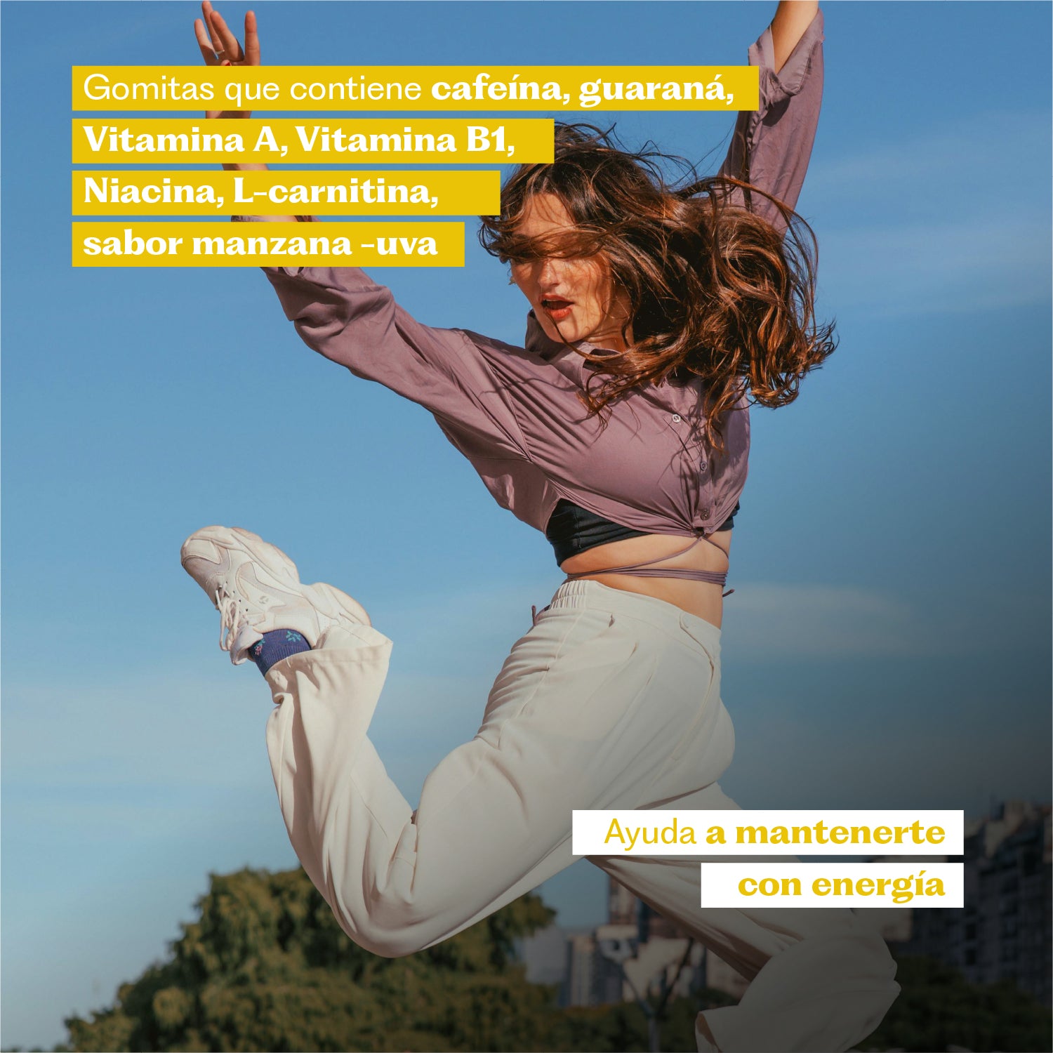 EnergyDriver- Energía, Vitalidad, Rendimiento- 60 Gomitas