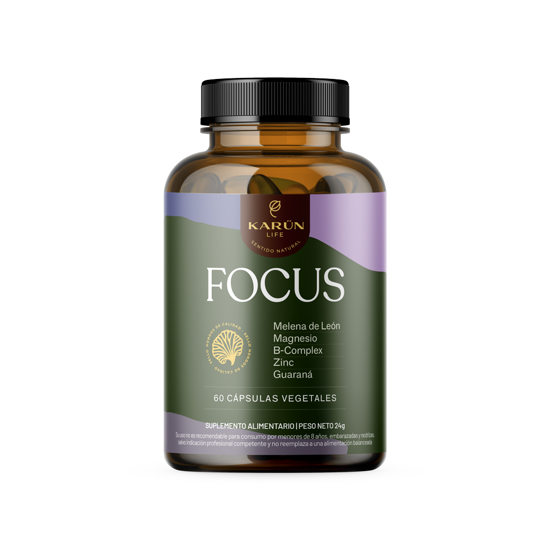Focus Claridad Mental Y Cognitiva 60 Capsulas