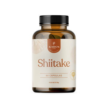 Shiitake 60 Capsulas 500 Mg