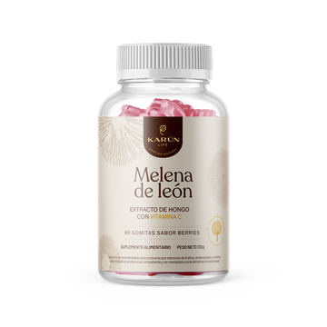 Hongo Melena de León + Vitamina C  60 Gomitas