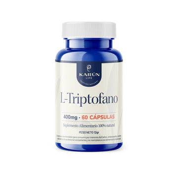 L-Triptófano 400 Mg 60 capsulas