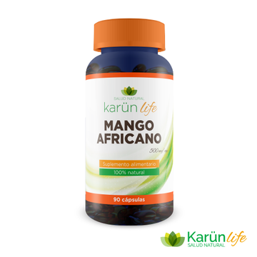 Mango Africano 90 Cápsulas 500 Mg