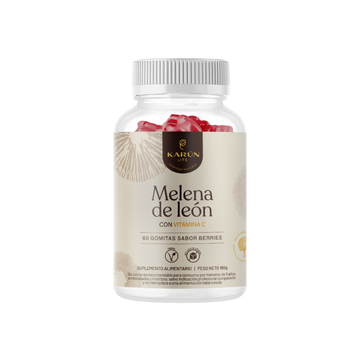 Hongo Melena de León + Vitamina C  60 Gomitas