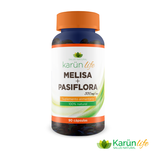 Melisa+Pasiflora 90 Capsulas 550 Mg