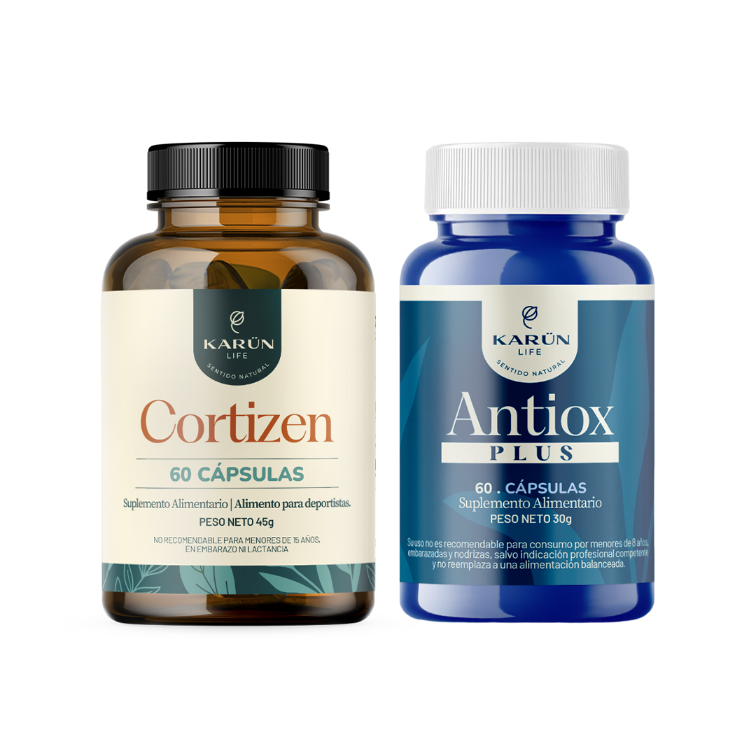 Pack Cortizen + Antiox plus 120 Cap