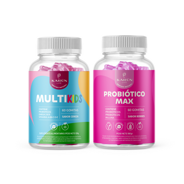Pack Gomitas MultiKids y Prob Max