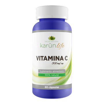 Vitamina C 60 Capsulas, 500 Mg