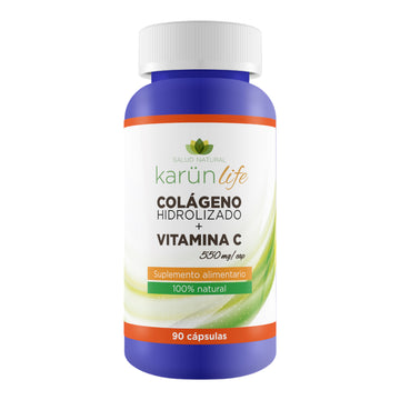 Colágeno Hidrolizado + Vitamina C 90 Capsulas 550 Mg