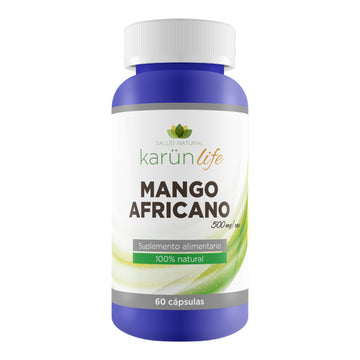 Mango Africano 60 Cápsulas 500 Mg