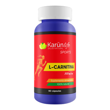 L-Carnitina 90 Cápsulas 500 Mg
