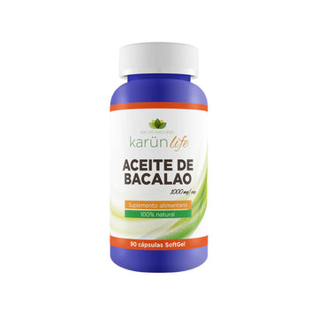 Aceite De Bacalao 90 Cápsulas 1000 Mg