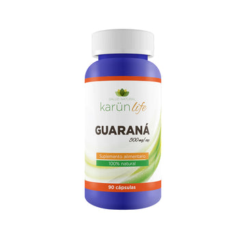 Guaraná 90 Cápsulas 500 Mg