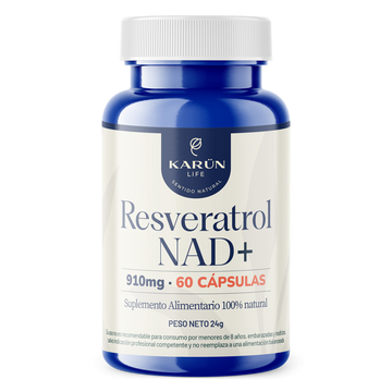 Resveratrol NAD+ 60 Cápsulas