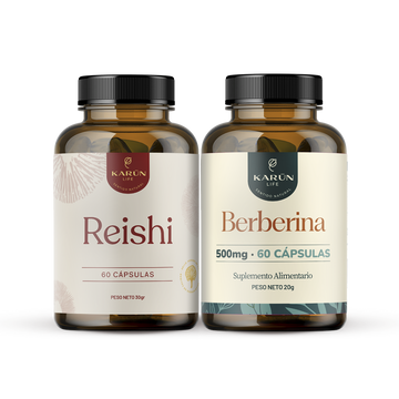 Pack Equilibrio Profundo - Reishi + Berberina 120 cap