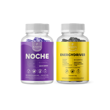 Pack Day & Night: 60 Gomitas Noche + 60 Gomitas Energy