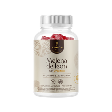 Hongo Melena de León + Vitamina C  60 Gomitas