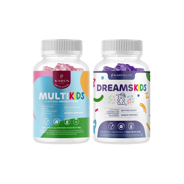 Pack Rutina Saludable Gomitas Kids: Multi Kids + Dream Kids 120 u