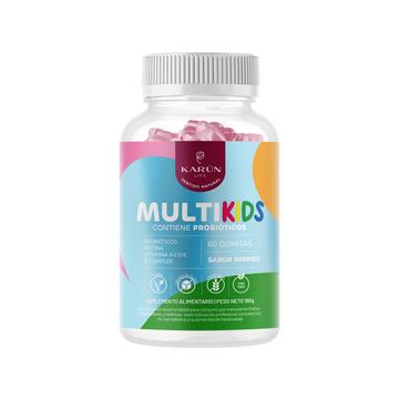 Gomitas MultiKids 60 unidades