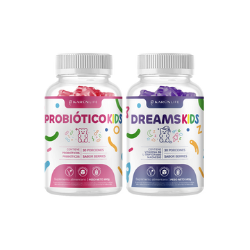 Pack Sueño & Digestión Gomitas Kids: Dream Kids + Probiótico Kids 120 u