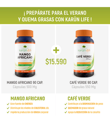 Pack Mango Africano + Café Verde